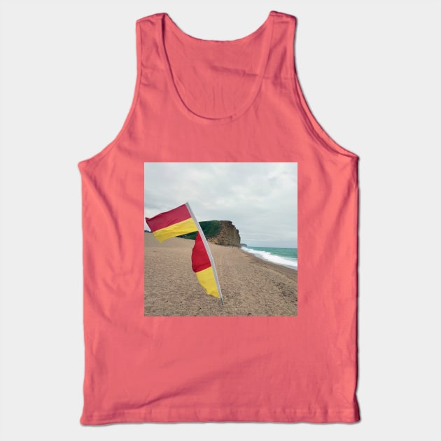 West Bay, Dorset. Jurassic coast cliffs views. Tank Top by JonDelorme